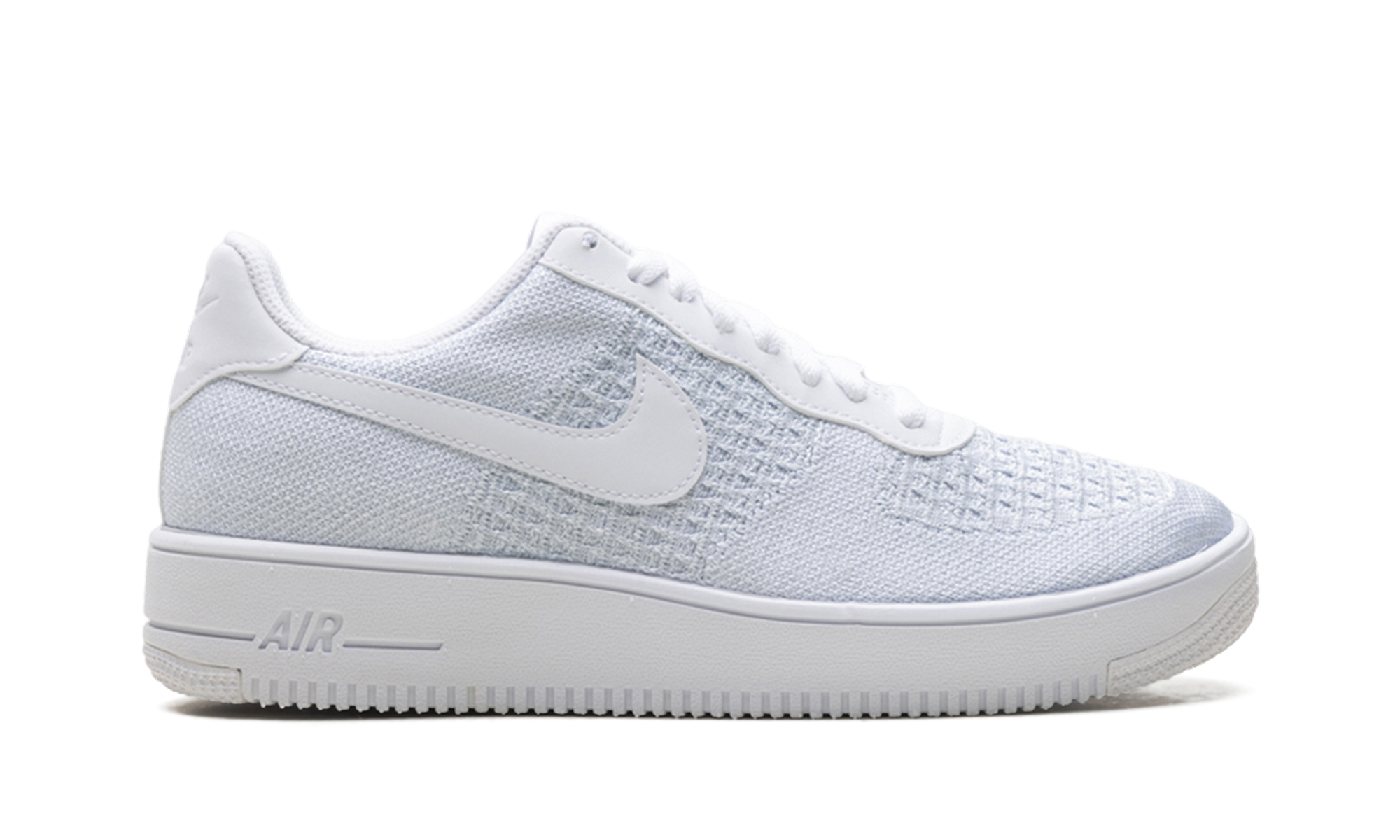 Nike AIR FORCE 1 FLYKNIT LOW 2.0 PURE PLATINUM AV3042 100