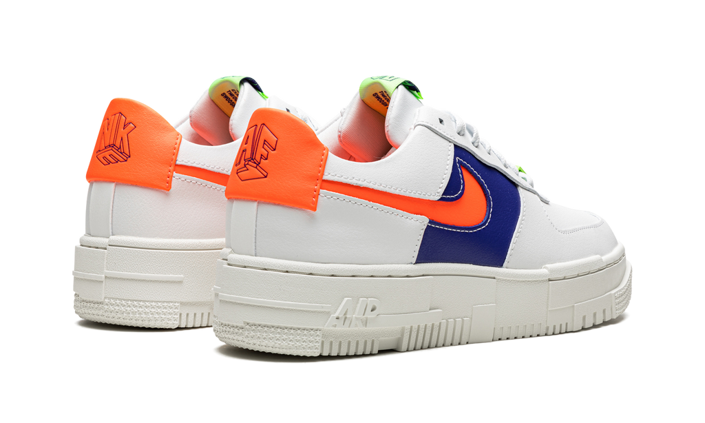 Nike AIR FORCE 1 LO PIXEL MNS WMNS White Concord Crimson DM8340 100