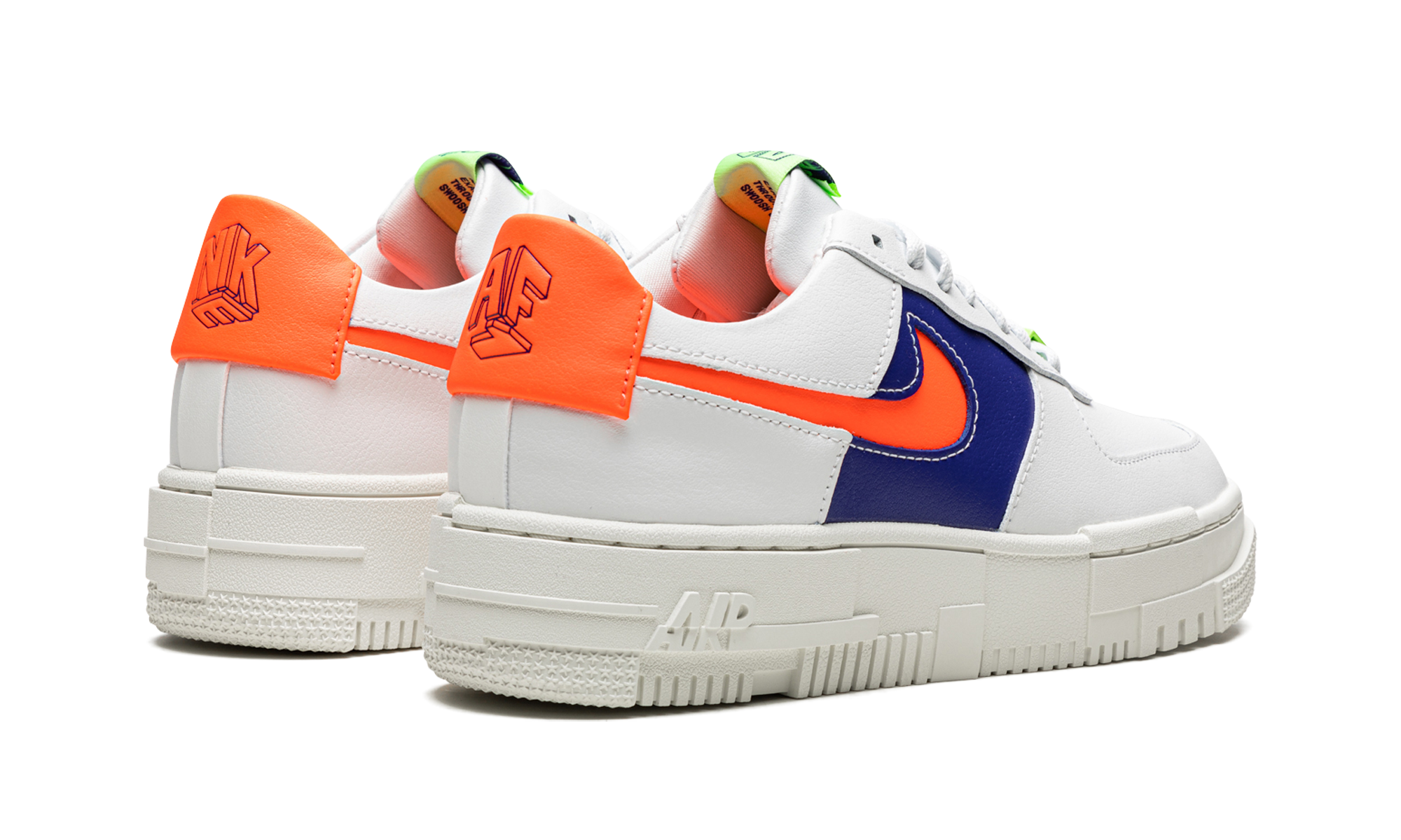 Nike AIR FORCE 1 LO PIXEL MNS WMNS White Concord Crimson DM8340 100