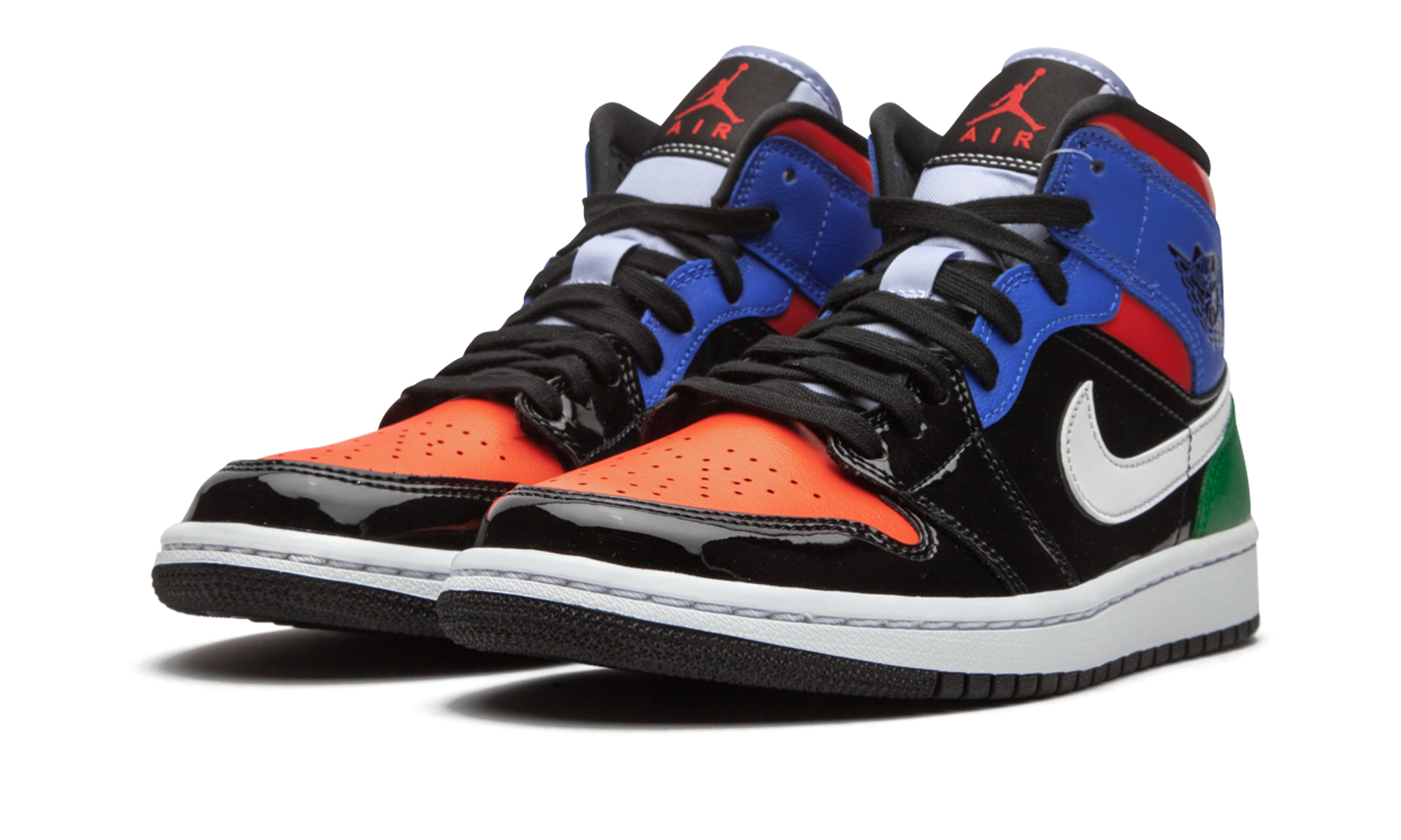 AIR JORDAN 1 MID SE WMNS Multicolor Patent CV5276 001