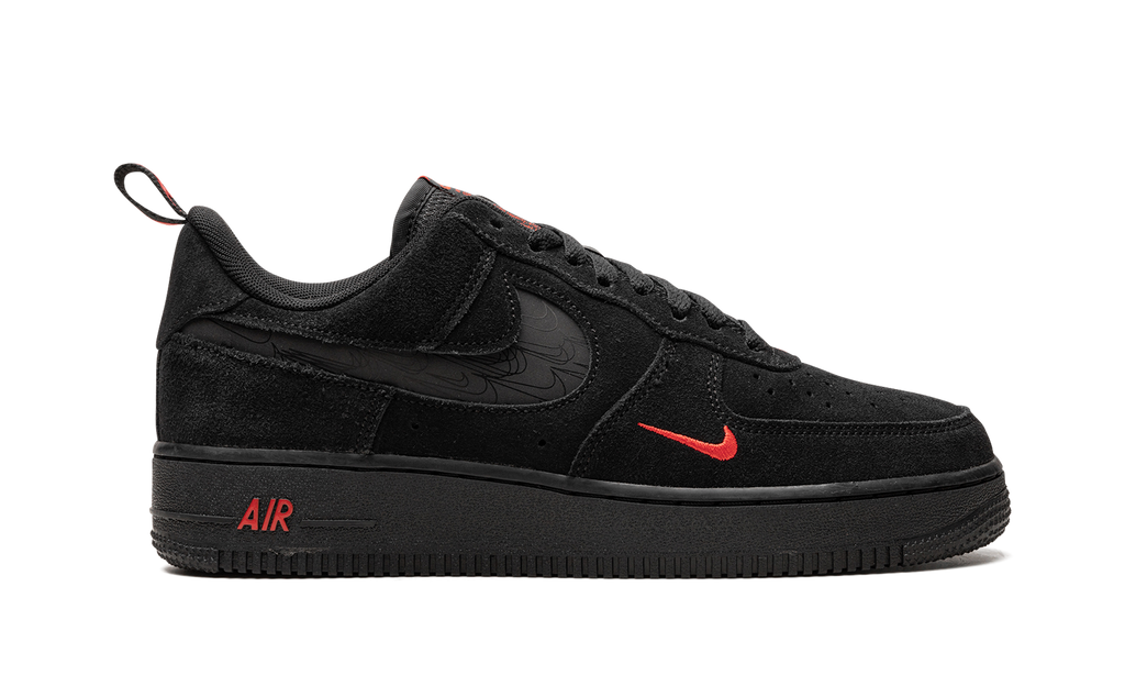 Nike Air Force 1 Low Multi Swoosh Black Crimson DZ4514 001