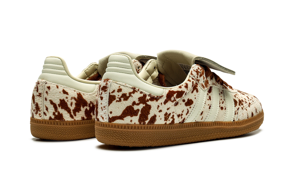 Adidas Samba LT WMNS Cow Print Brown White JS3931