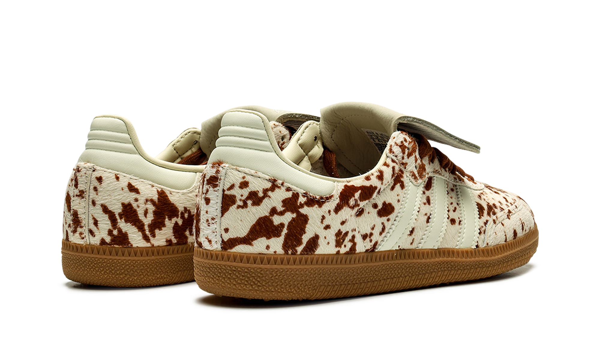 Adidas Samba LT WMNS Cow Print Brown White JS3931