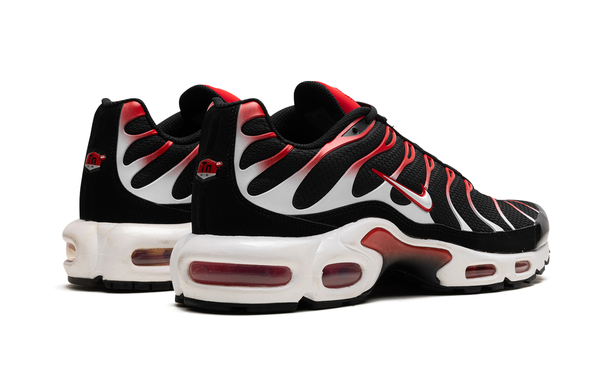 Nike Air Max Plus Black White University Red DM0032 004