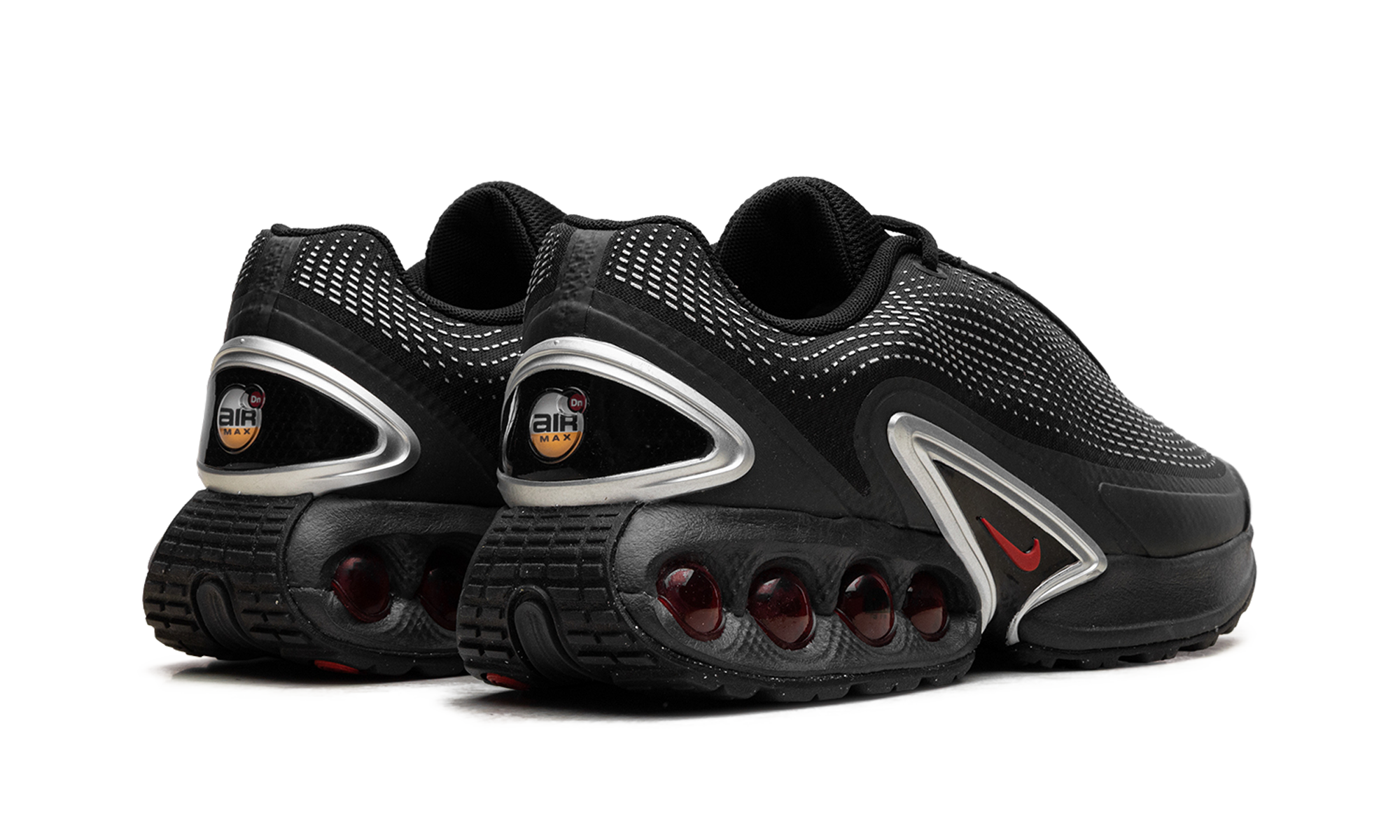 Nike Air Max Dn Black Metallic Silver Red DV3337 016