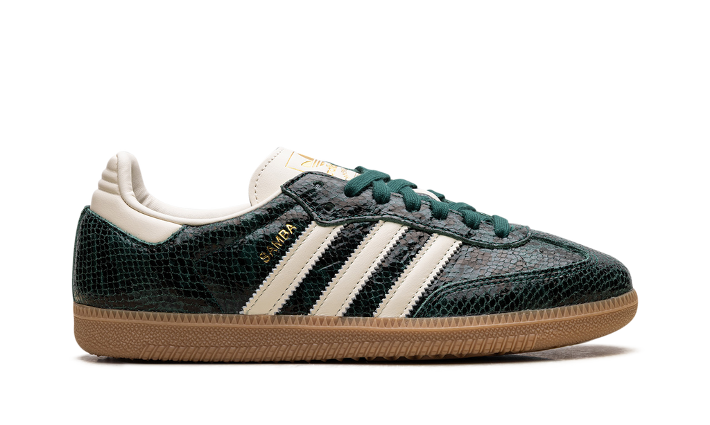 Adidas Samba OG WMNS Snakeskin Collegiate Green JR8848