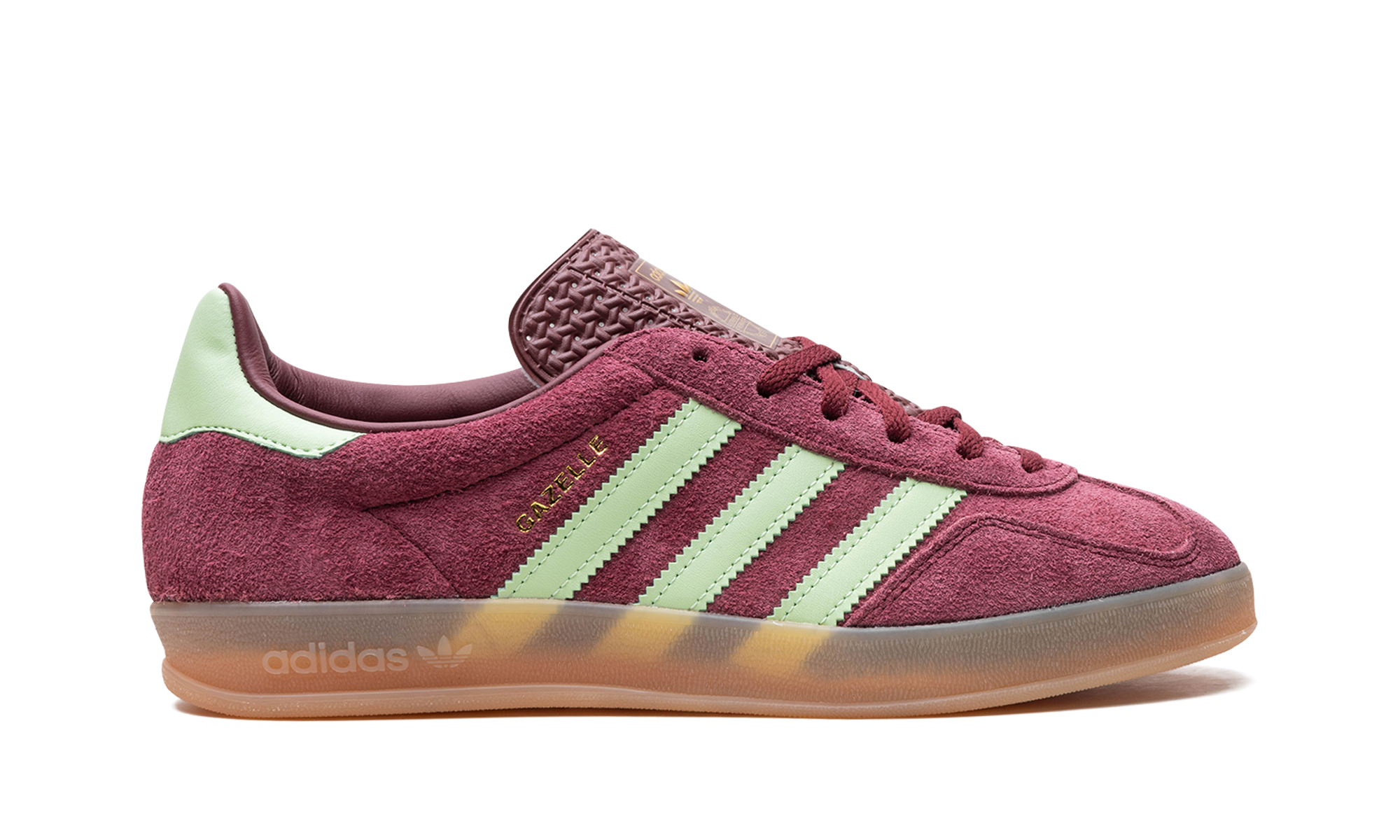 Adidas Gazelle Indoor Shadow Red Semi Spark Green IH7487