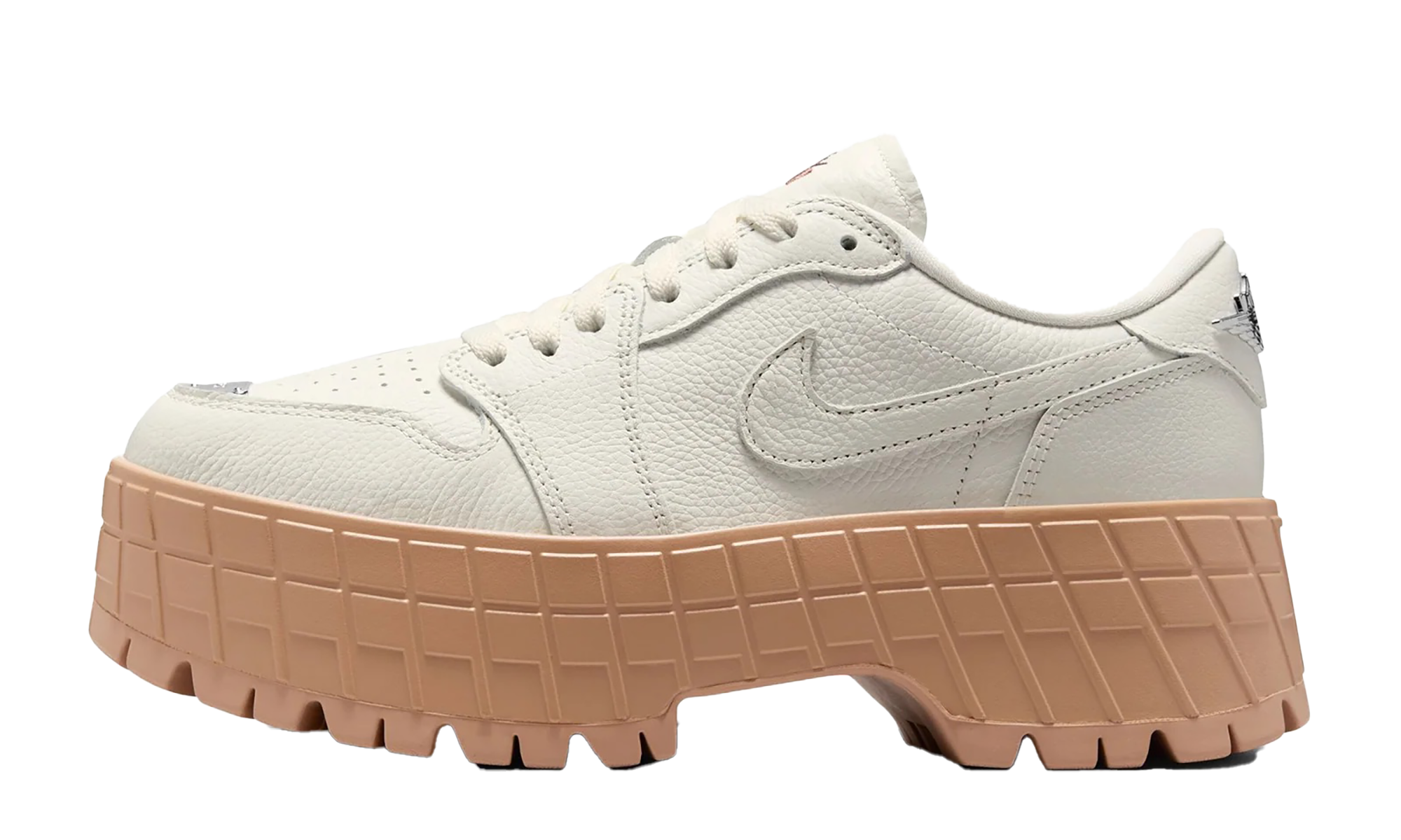 Air Jordan 1 Low Brooklyn WMNS Sail Rattan HF3184 101