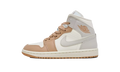 Air Jordan 1 Mid WMNS Pale Ivory Hemp BQ6472 118