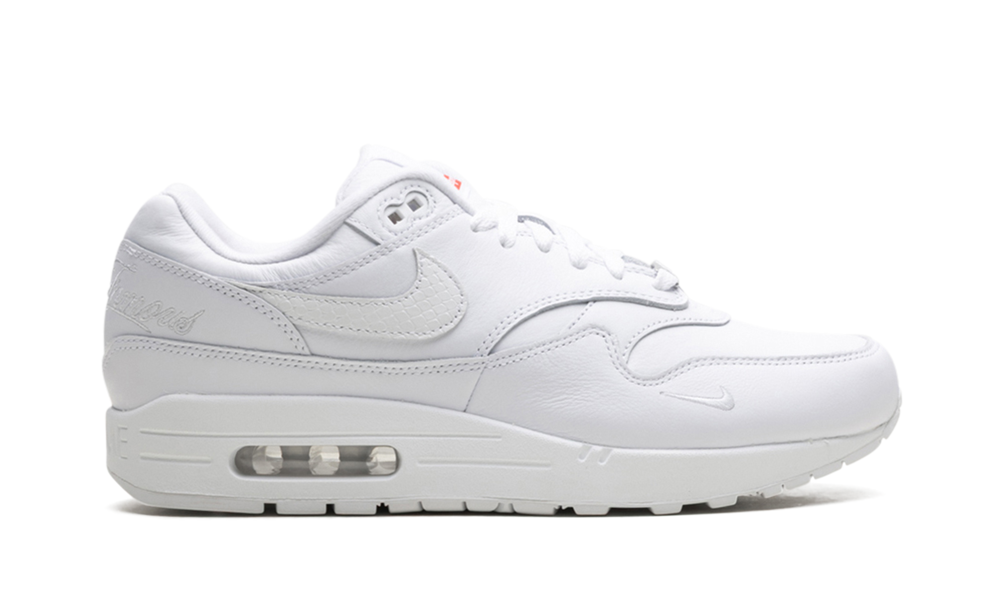 Nike Air Max 1 '87 SP Supreme Triple White HF8813 100