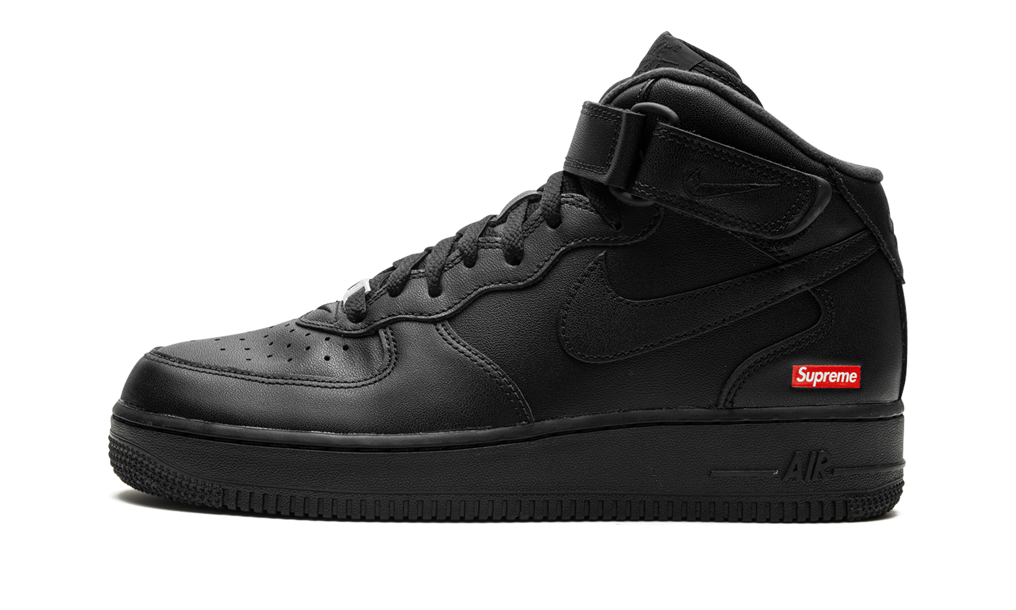 Nike Air Force 1 Mid Supreme - Mini Box Logo Black FZ8784 001