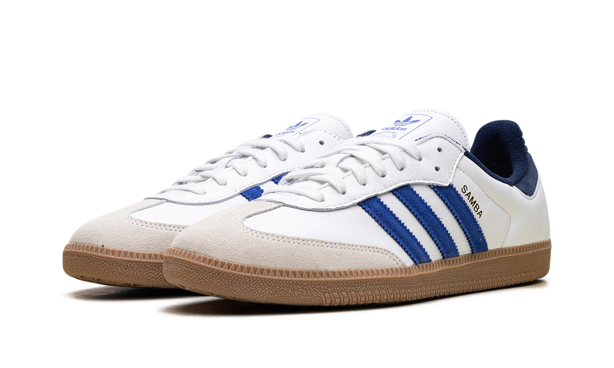 Adidas Samba OG Core White Royal Blue JH5632