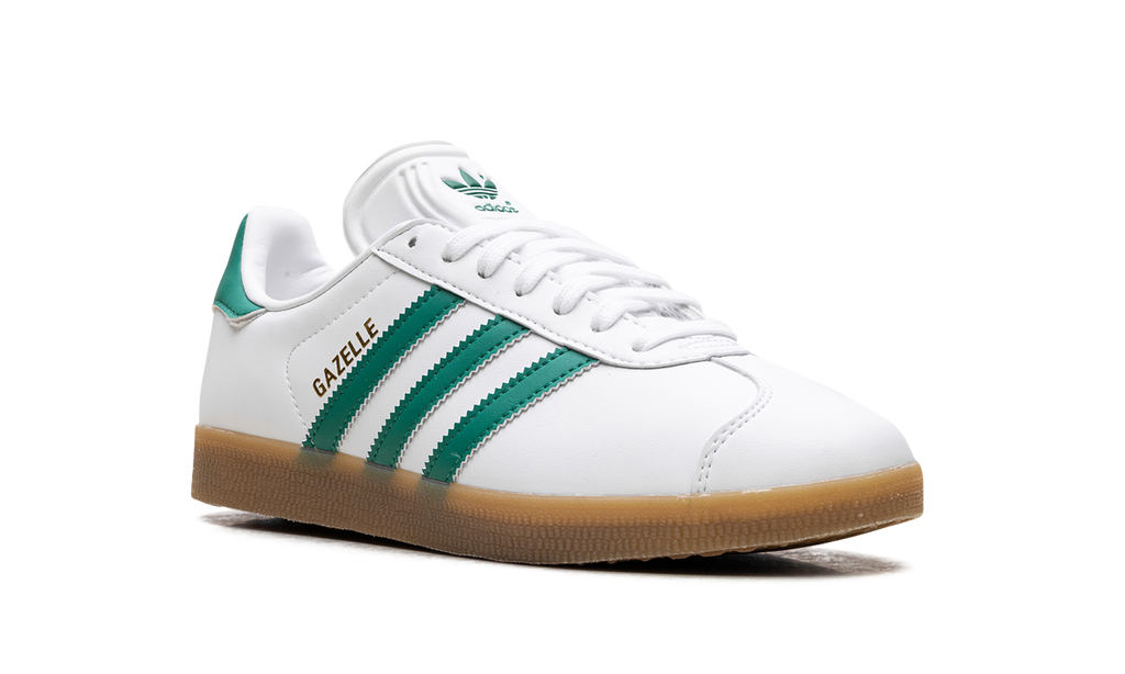 Adidas Gazelle White Bold Green Gum IH2216