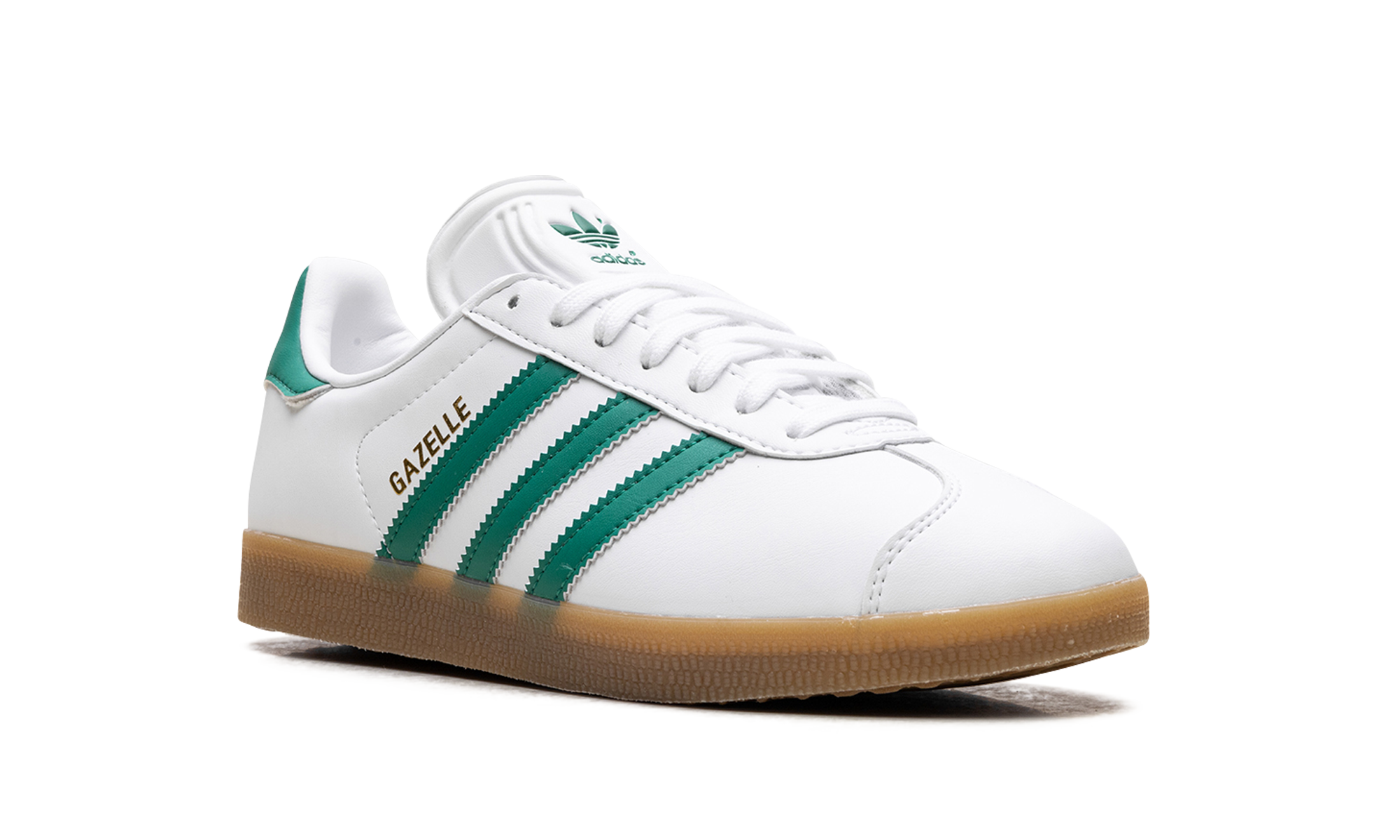 Adidas Gazelle White Bold Green Gum IH2216