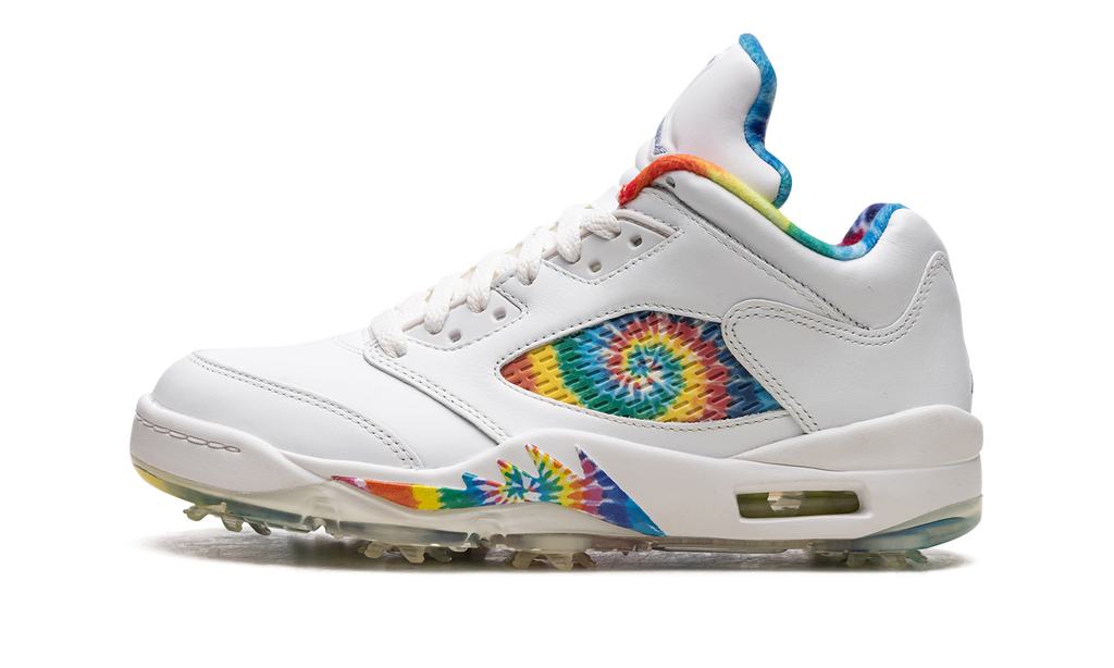 Air Jordan 5 Low Golf Peace, Love, and Golf CW4205 100