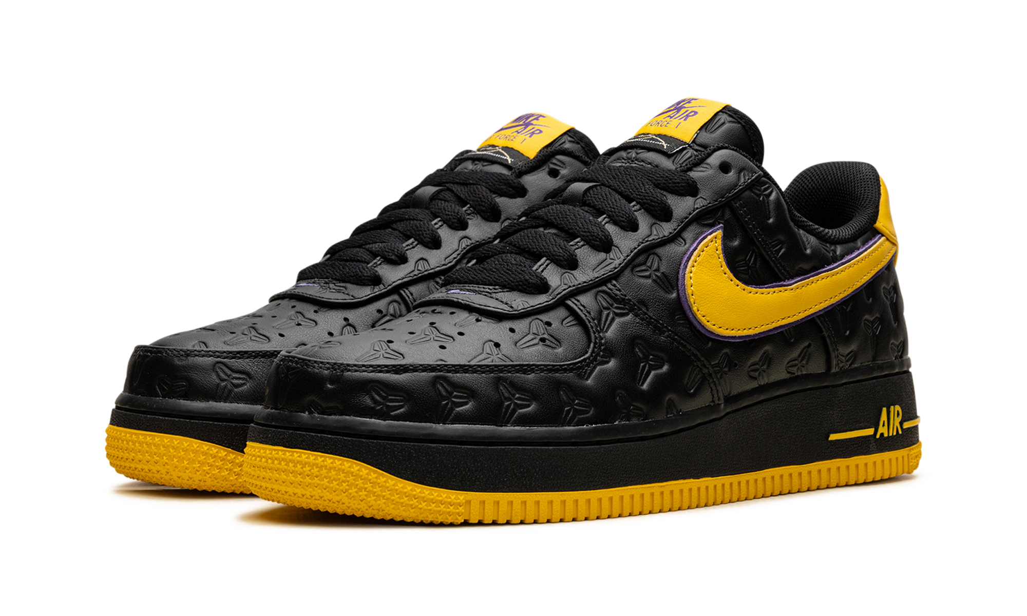 Nike Air Force 1 Low Kobe Bryant Lakers Away (Numbered) HV5122 001 SB