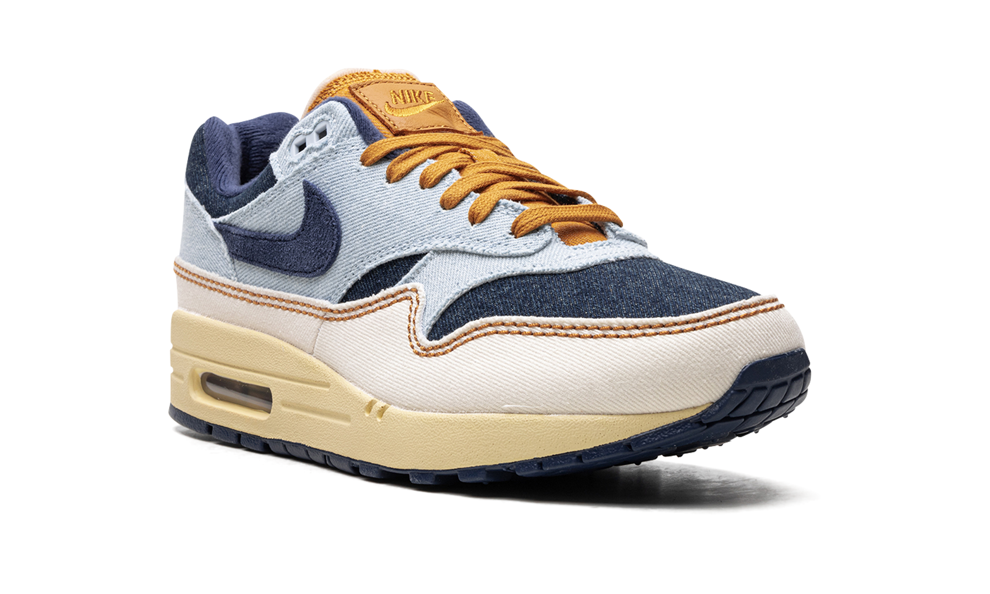 Nike AIR MAX 1 '87 WMNS AURA / MIDNIGHT NAVY / PALE IVORY FQ8900 440