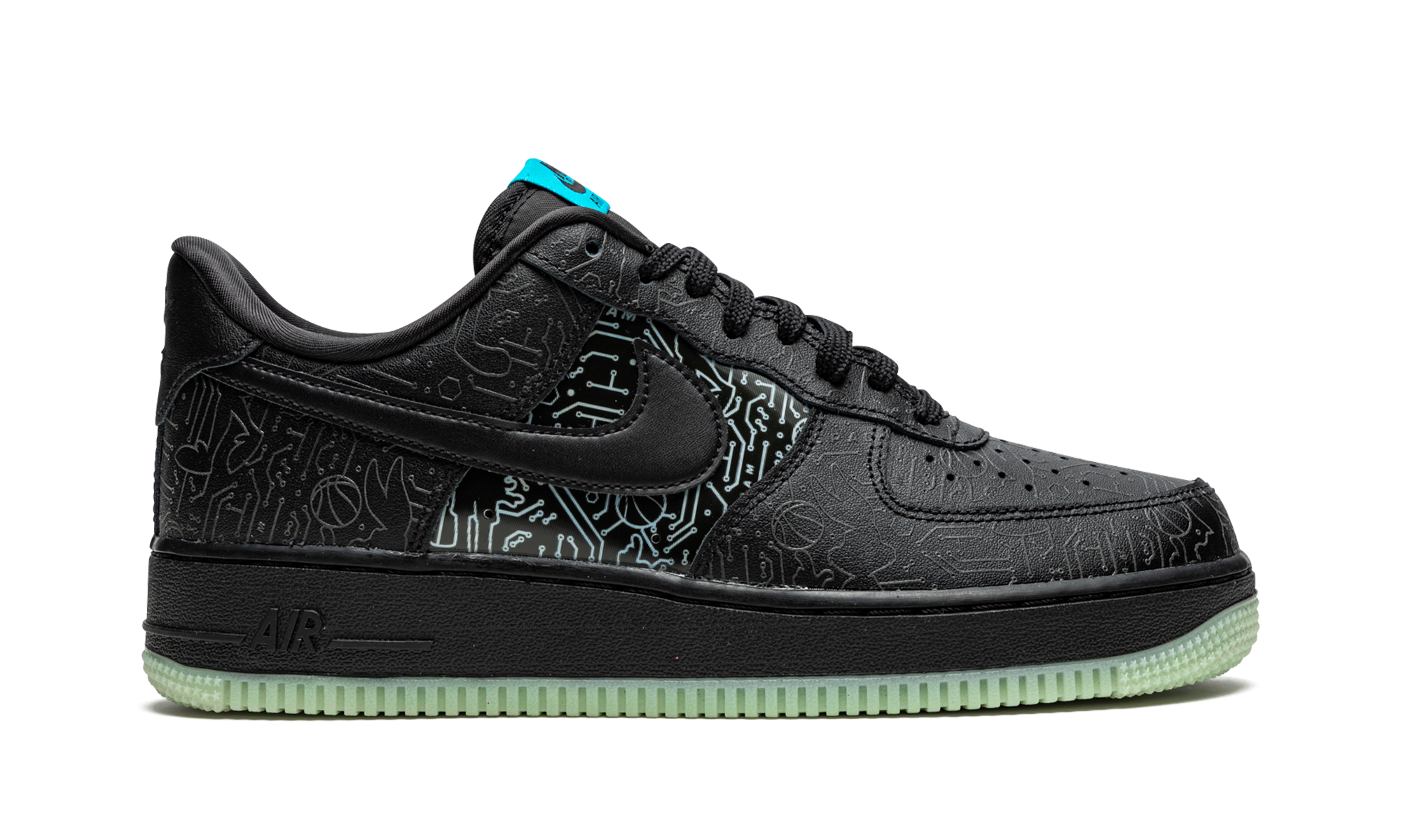 Nike Air Force 1 Low Space Jam - Computer Chip DH5354 001