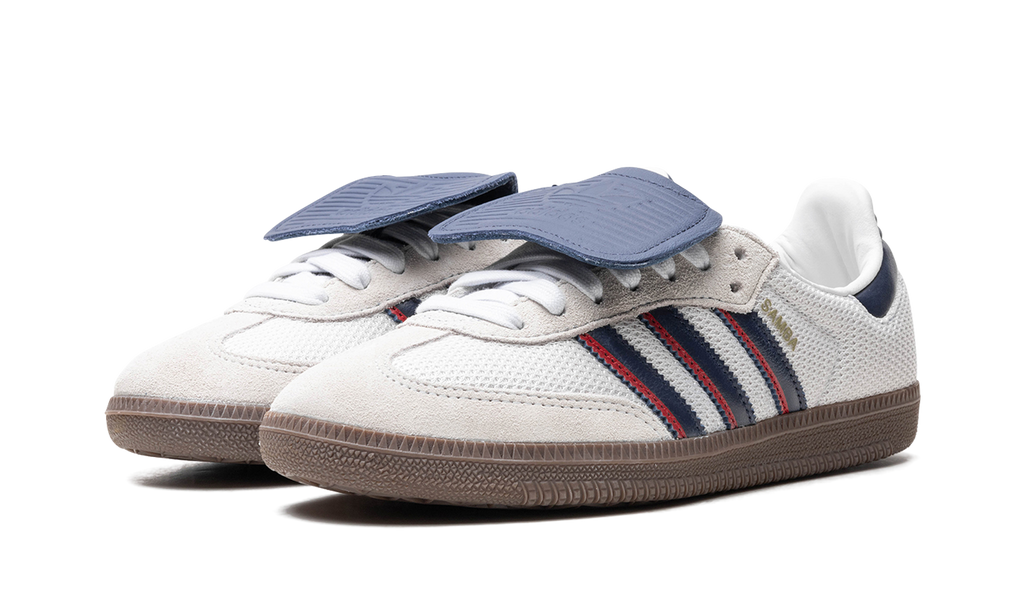 Adidas Samba LT Crystal White Dark Blue IE9169