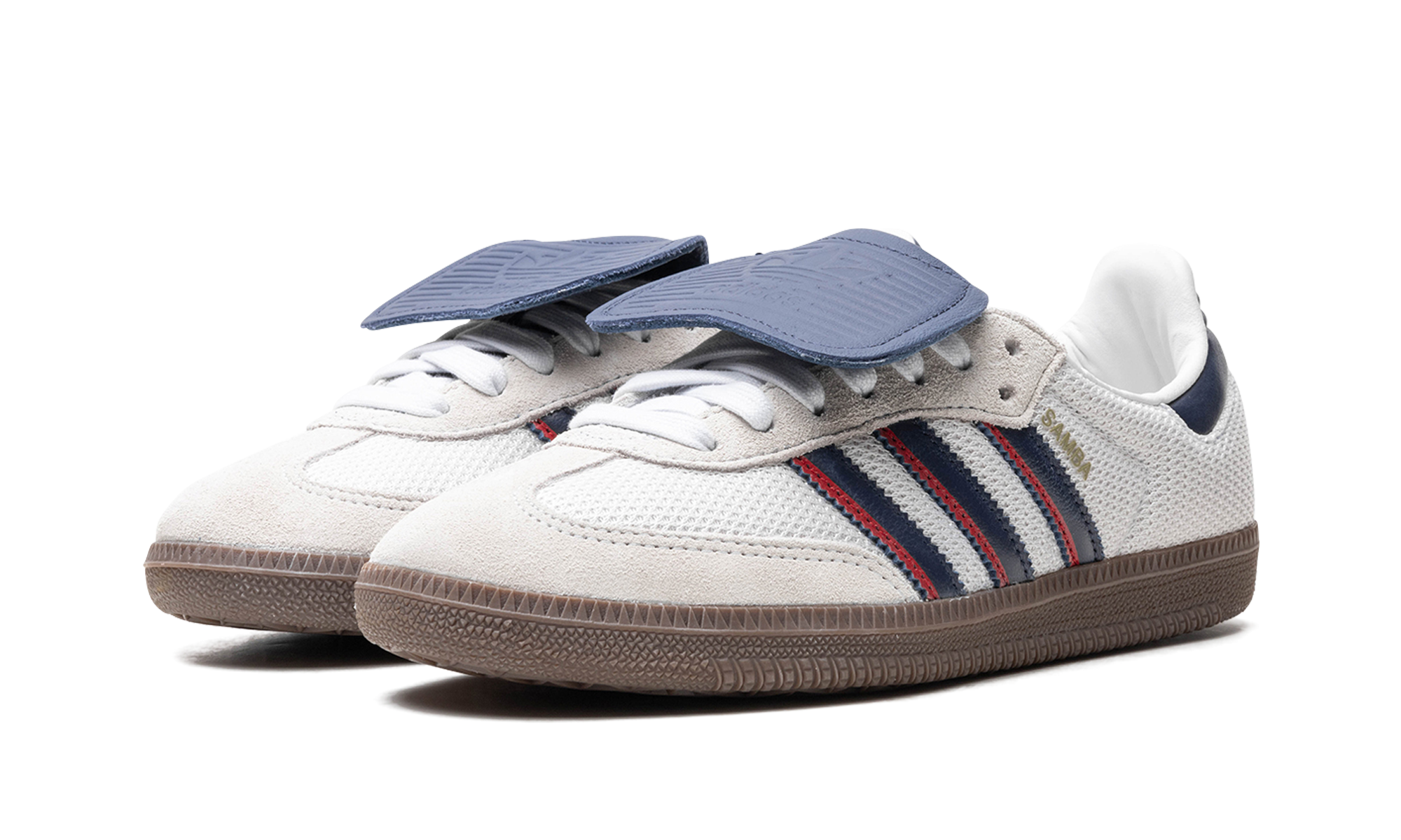 Adidas Samba LT Crystal White Dark Blue IE9169