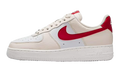 Nike Air Force 1 Low '07 WMNS Next Nature Pale Ivory University Red DC9486 109