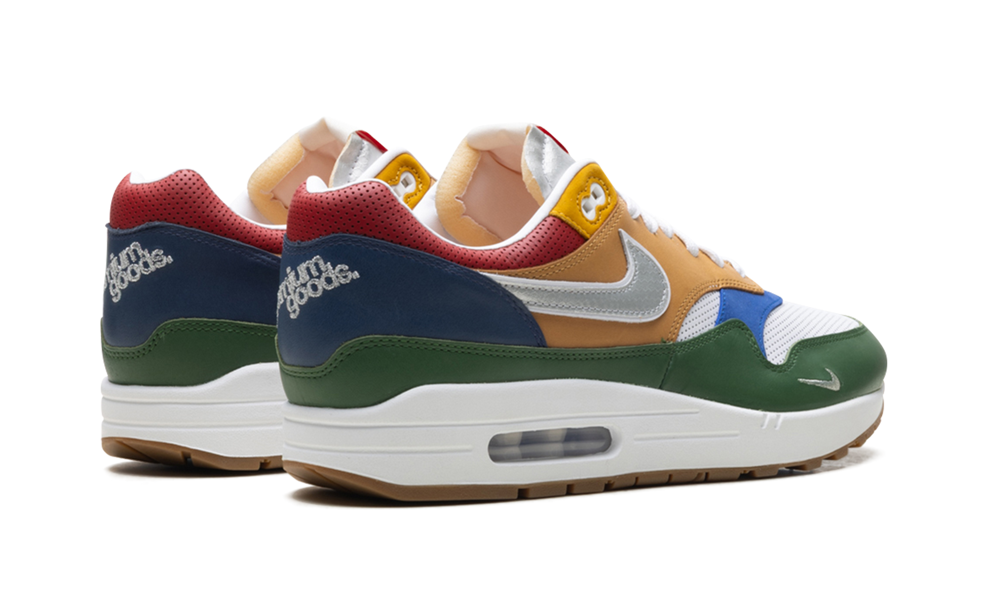 Nike Air Max 1 Premium Goods White Forest Green II6235 100