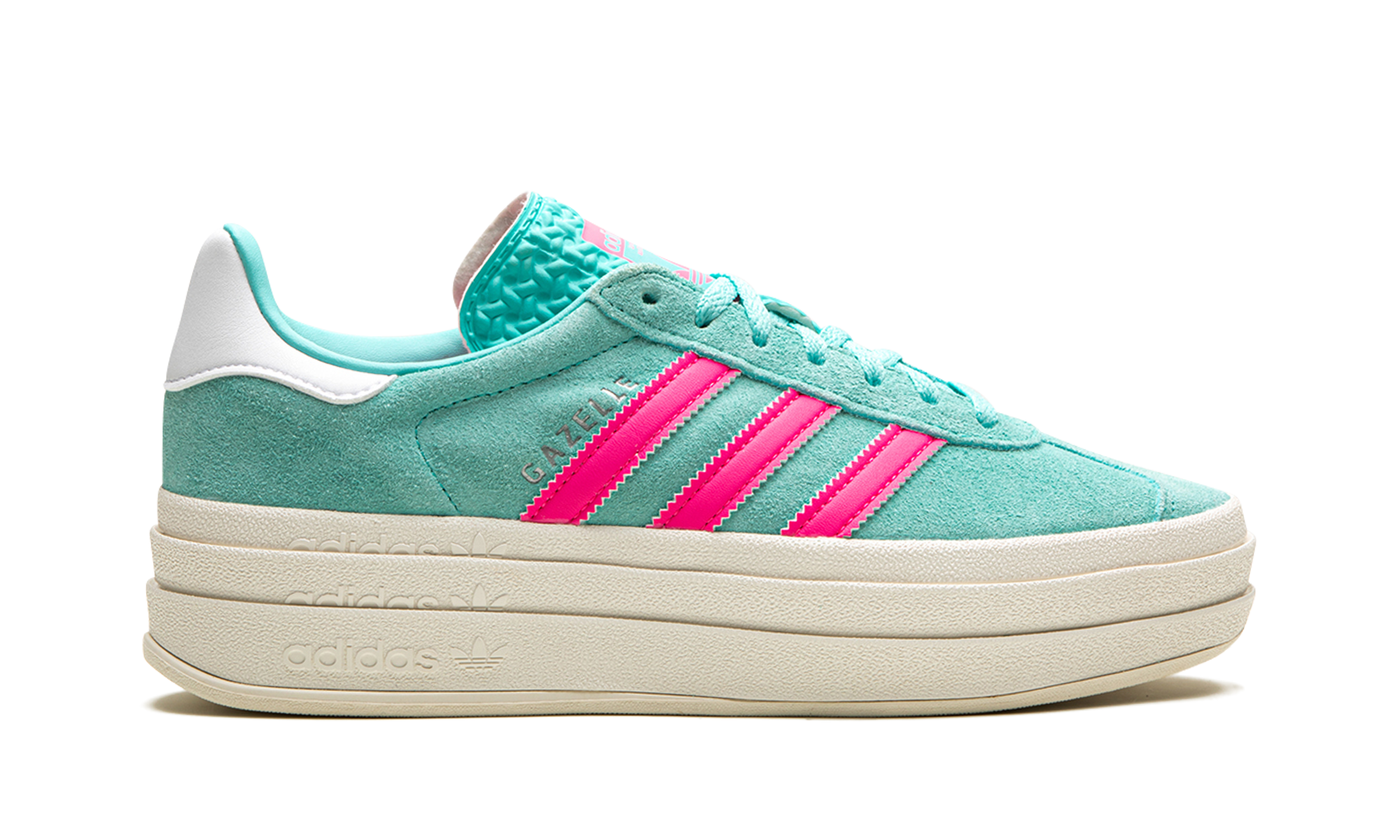 Adidas GAZELLE BOLD WMNS Flash Aqua / Lucid Pink ID7026