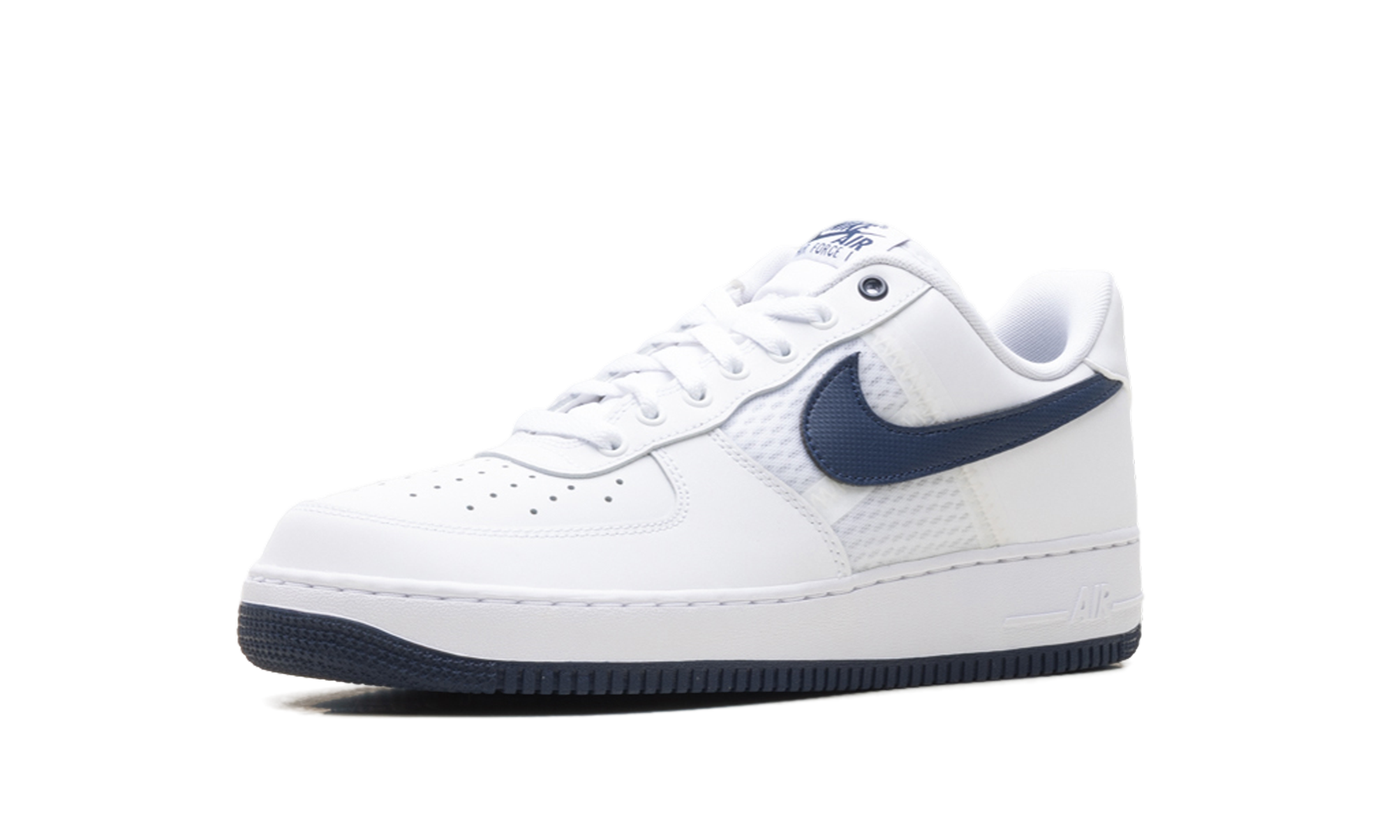 Nike Air Force 1 Low '07 LV8 SE Mesh Tape White Midnight Navy IH4462 100