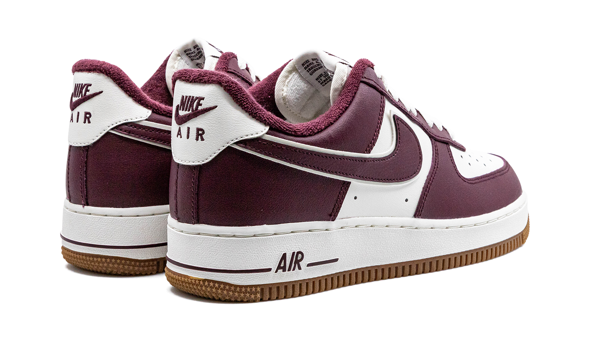 Nike Air Force 1 Low College Pack - Night Maroon DQ7659 102