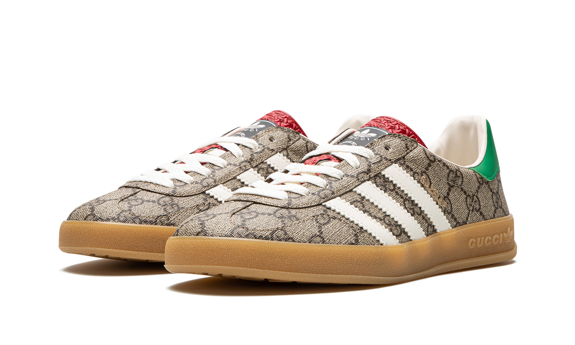 Adidas Gazelle Gucci - GG Monogram - Beige IE2262