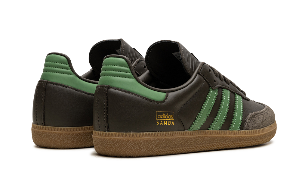 Adidas SAMBA OG Green and Brown IG6175