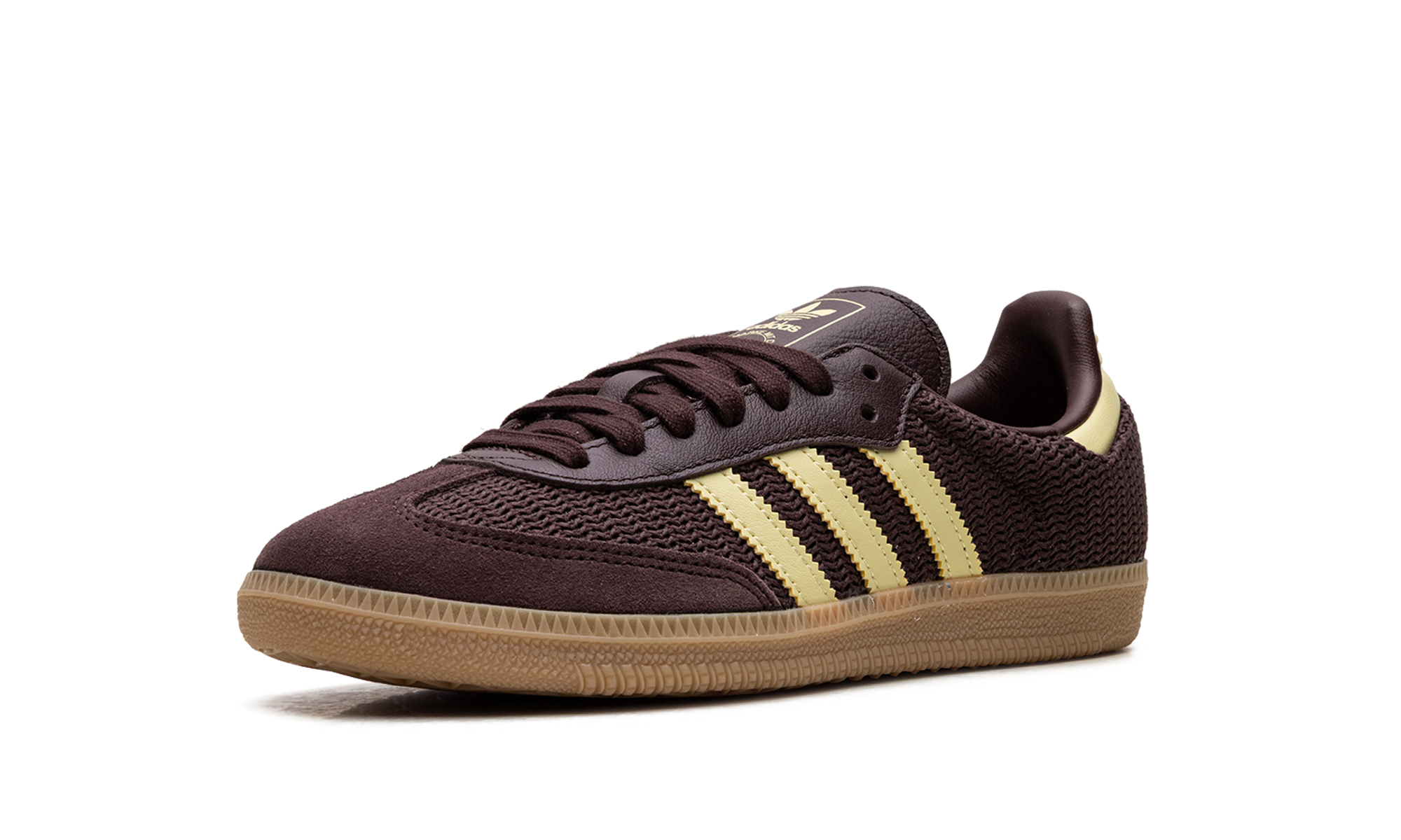 Adidas Samba OG WMNS Shadow Brown Powder Yellow JR8167