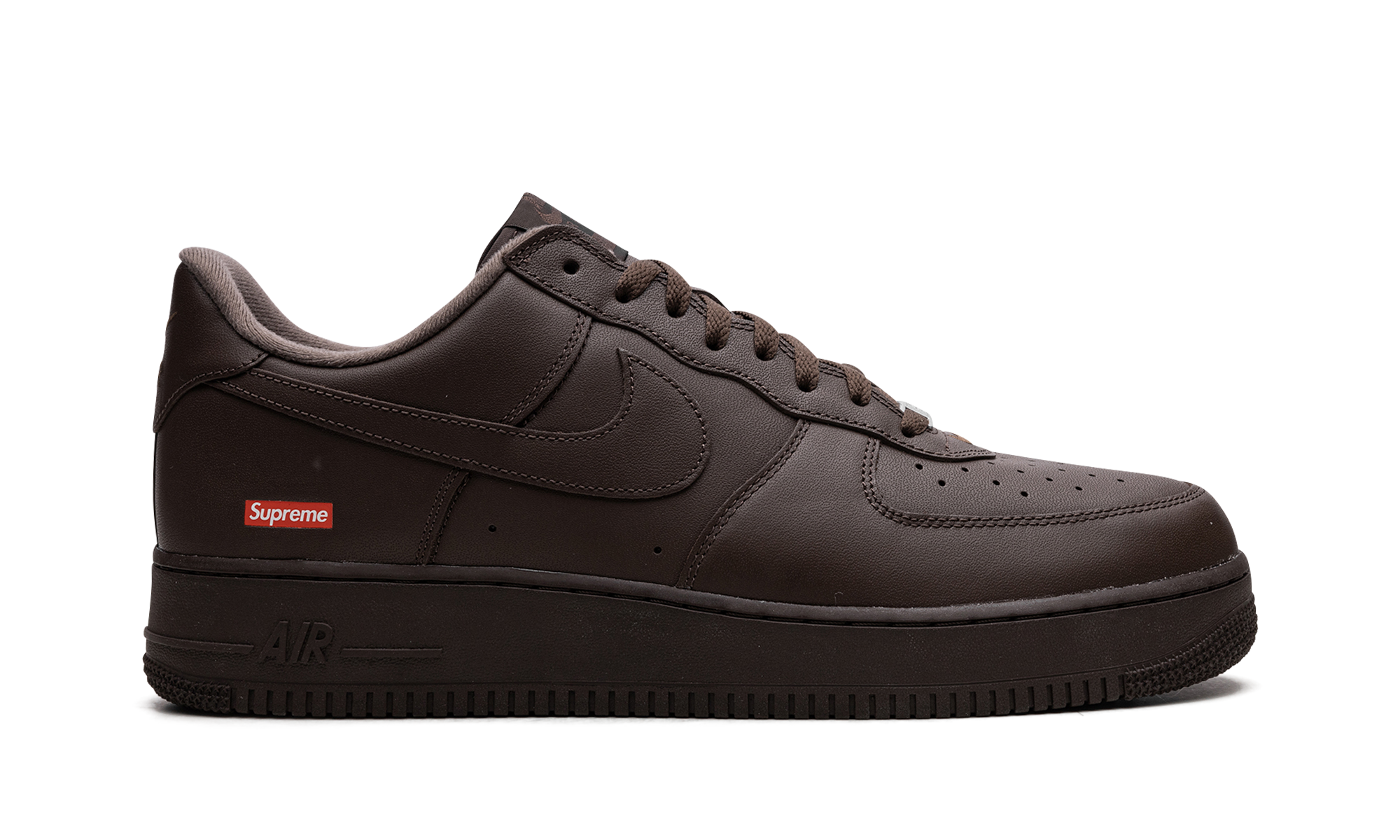 Nike Air Force 1 Supreme - Mini Box Logo Brown CU9225 200