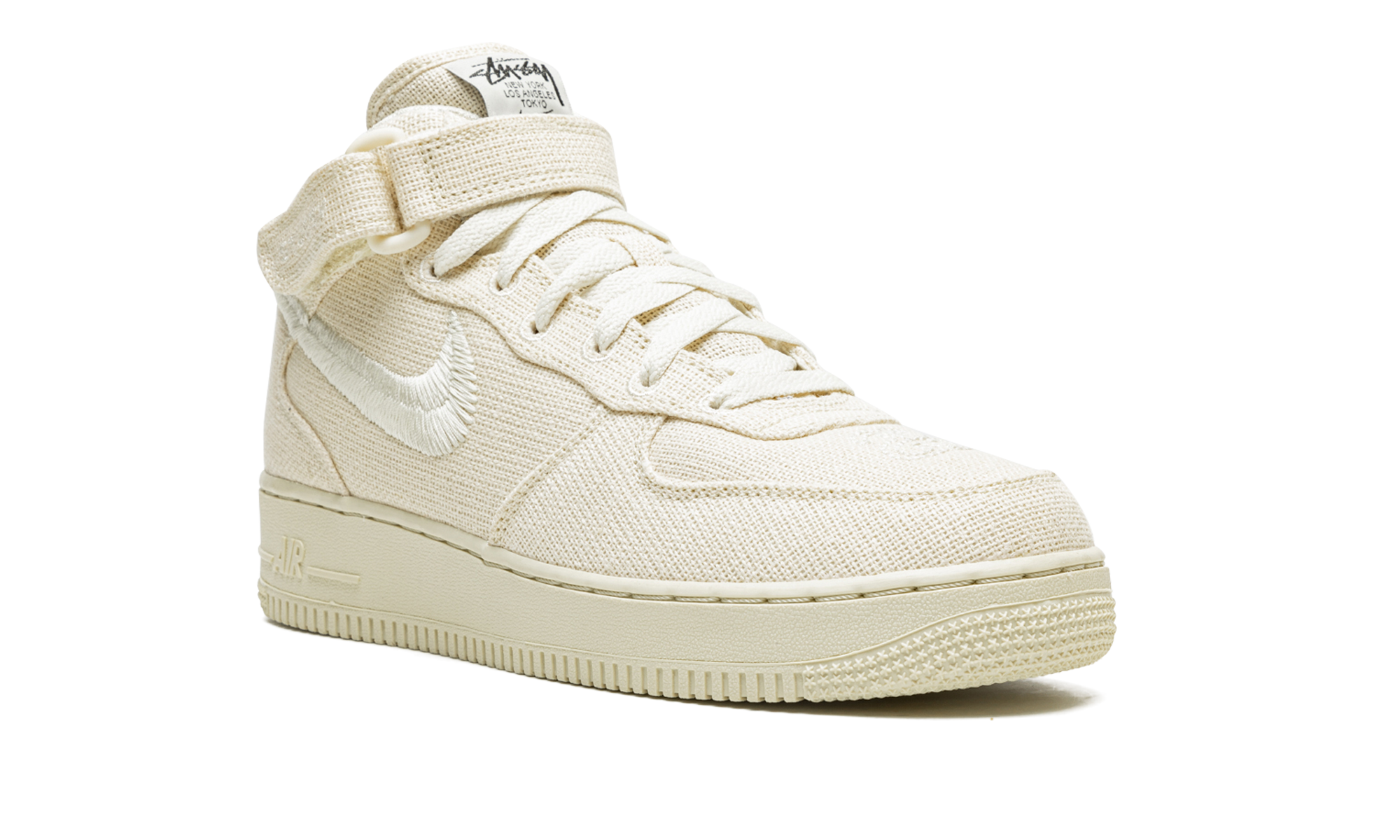 Nike Air Force 1 Mid Stussy - Fossil DJ7841 200