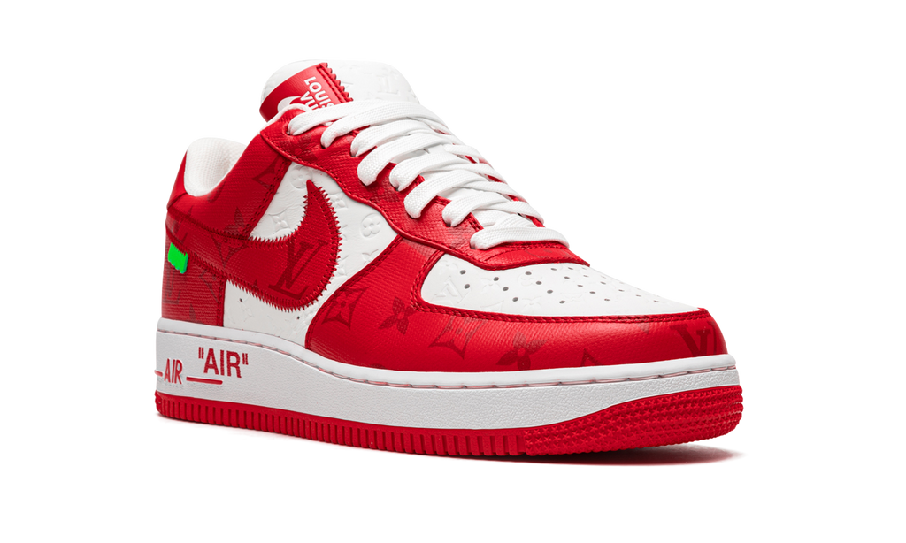 Nike Louis Vuitton Air Force 1 Low Virgil Abloh - White/Red 1A9VA9
