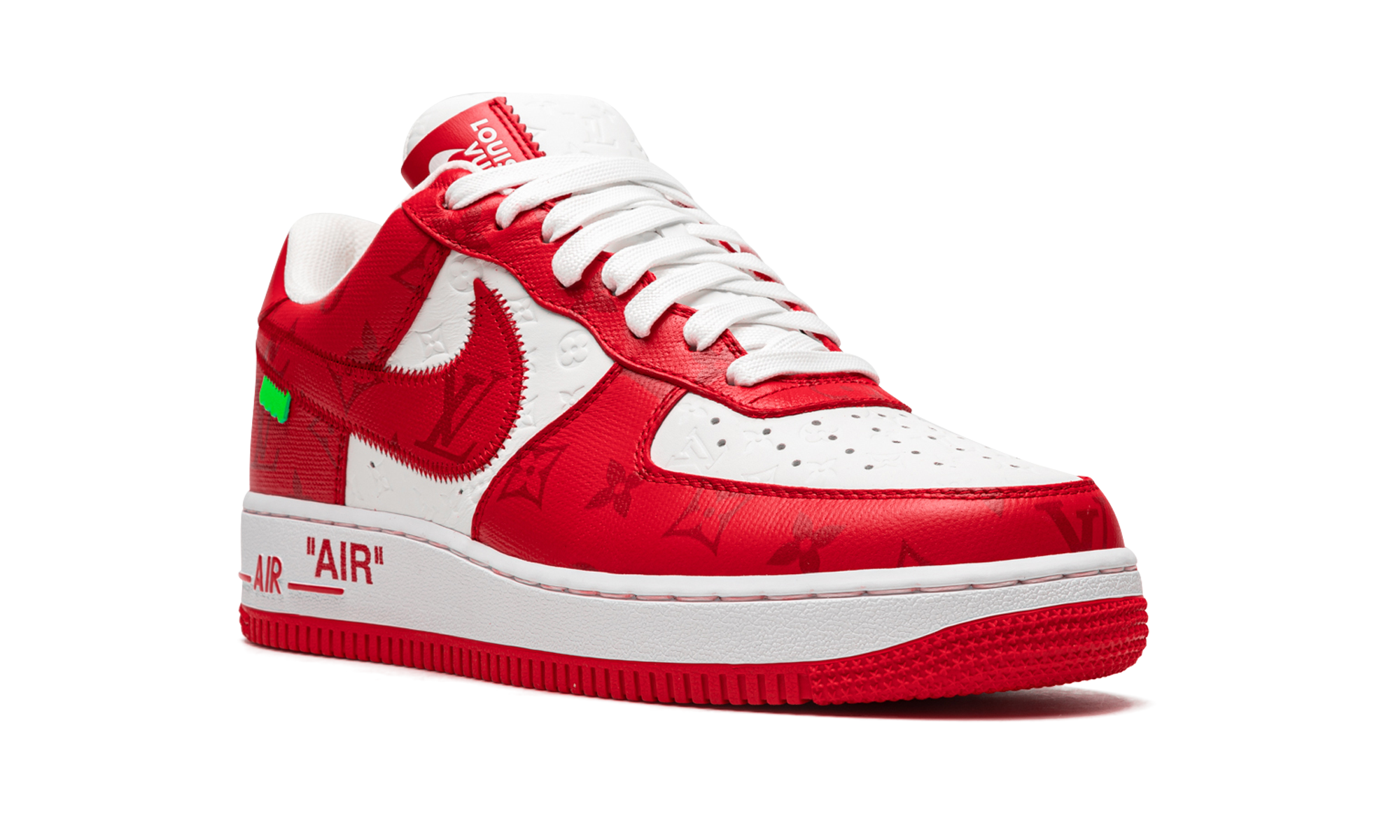 Nike Louis Vuitton Air Force 1 Low Virgil Abloh - White/Red 1A9VA9