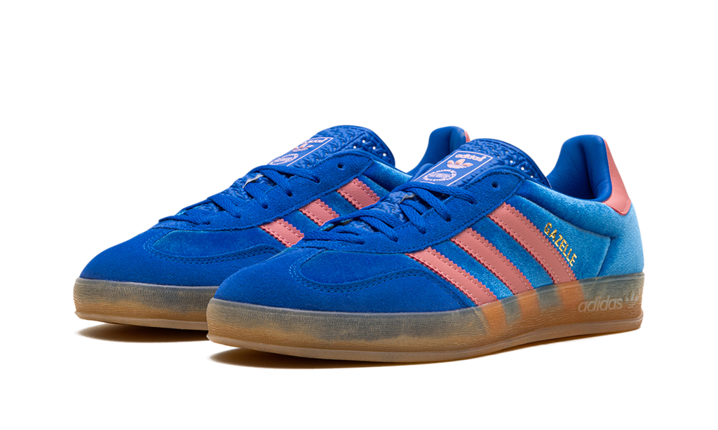 Adidas Gazelle Indoor WMNS Velvet Pack - Blue IG6785
