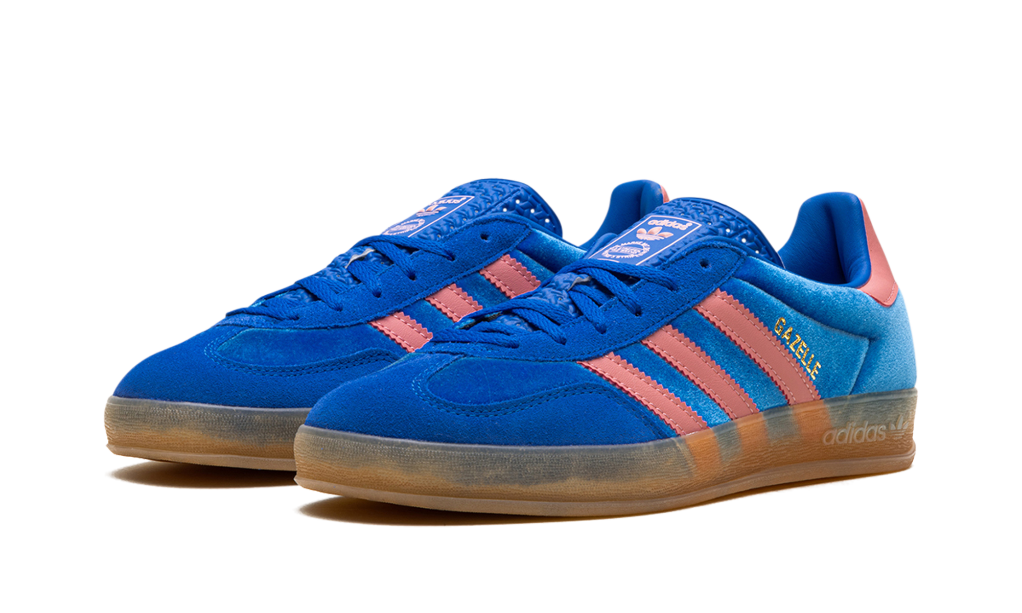 Adidas Gazelle Indoor WMNS Velvet Pack - Blue IG6785