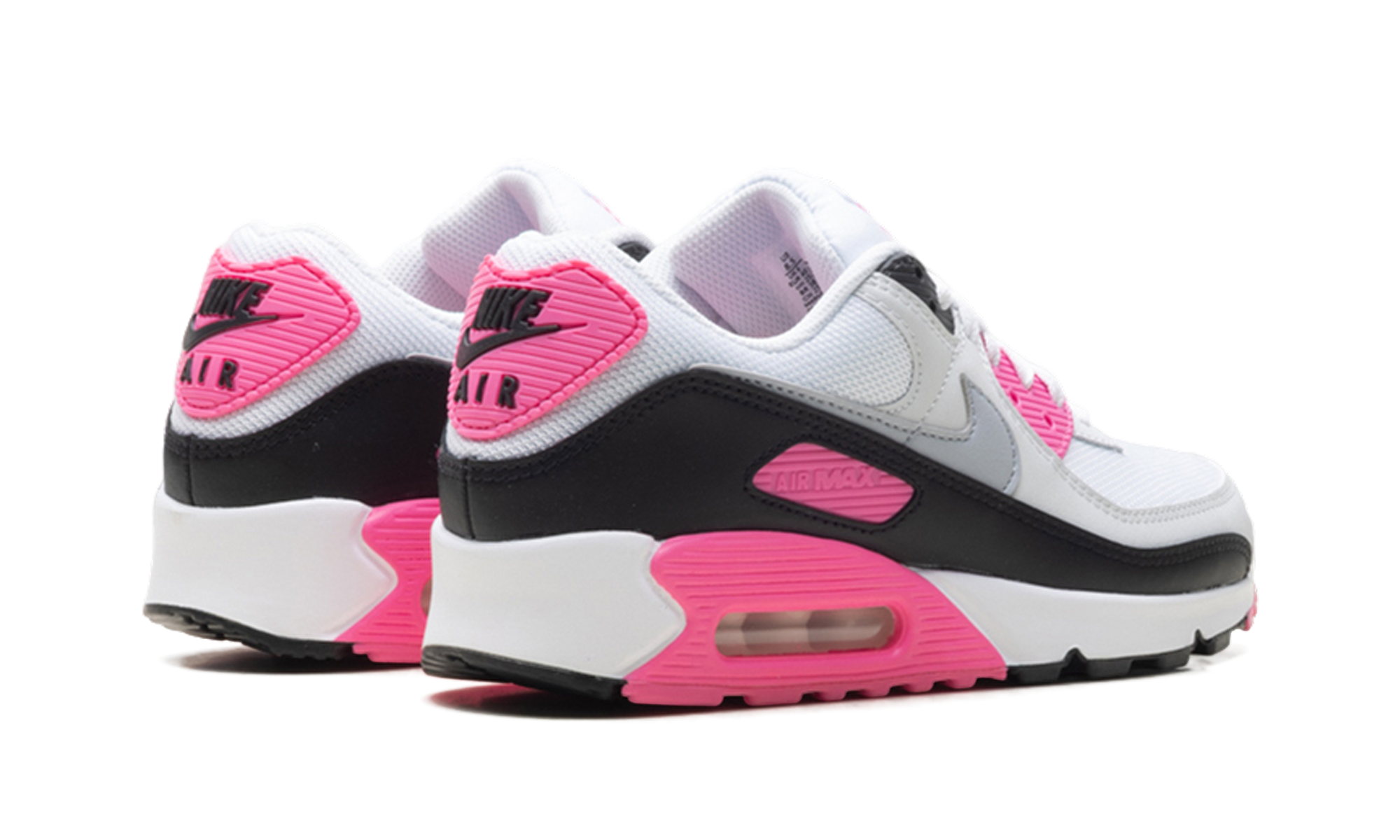 Nike Air Max 90 WMNS White Pink Glow Wolf Grey IM4613 100