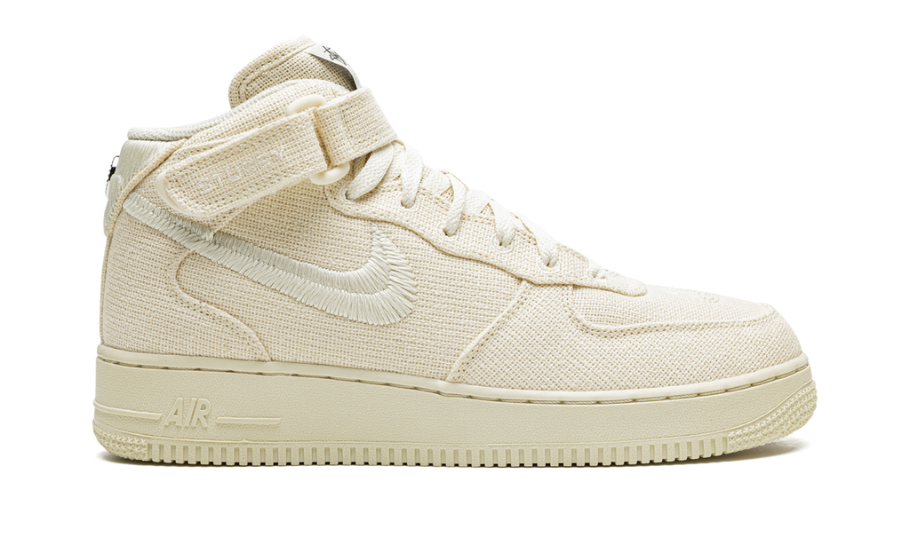Nike Air Force 1 Mid Stussy - Fossil DJ7841 200