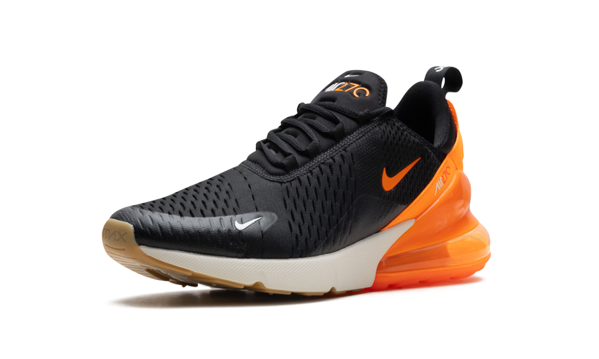 Nike Air Max 270 Black/Total Orange-Bright Crimson AH8050 030