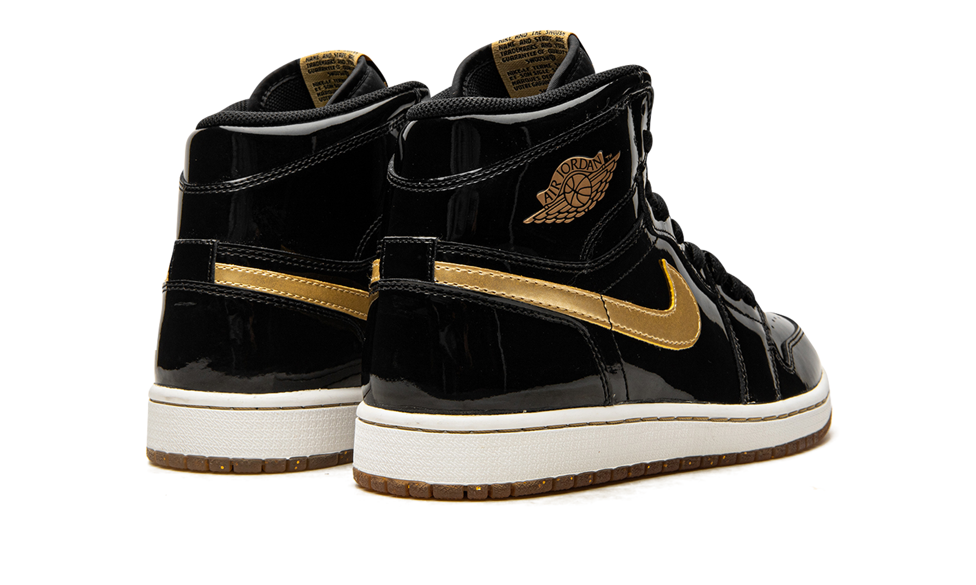 Air Jordan 1 Retro High OG Black/Metallic Gold 555088 019
