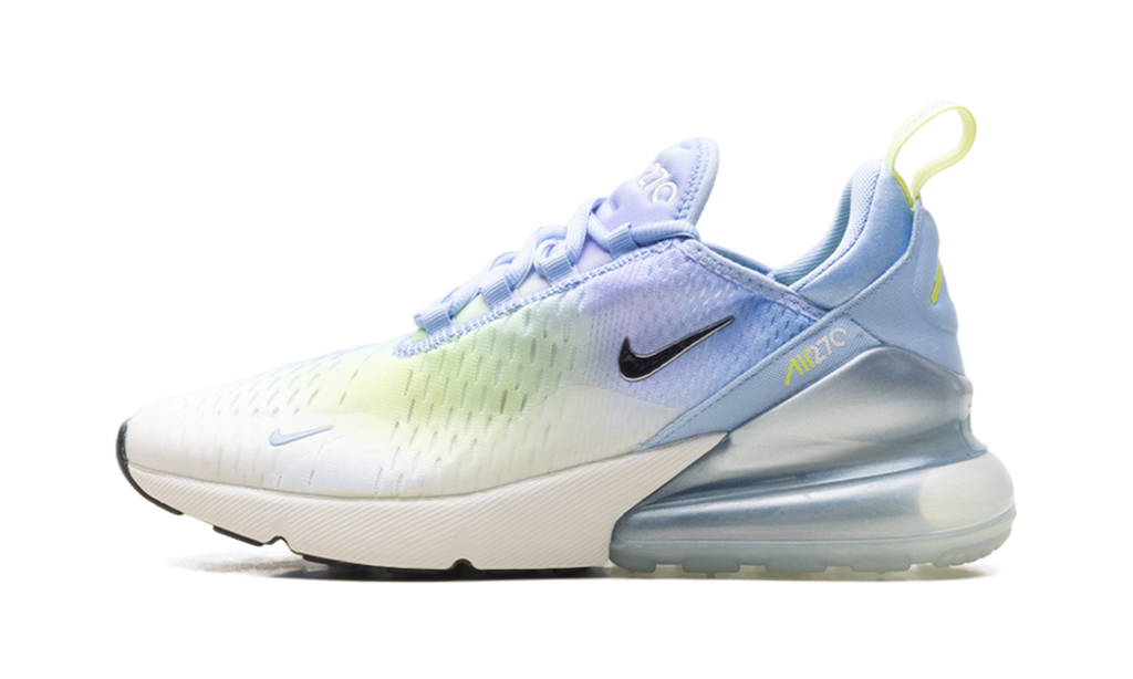 Nike Air Max 270 WMNS Aluminum Hydrangeas Light Lemon Twist Metallic Silver IB7937 468