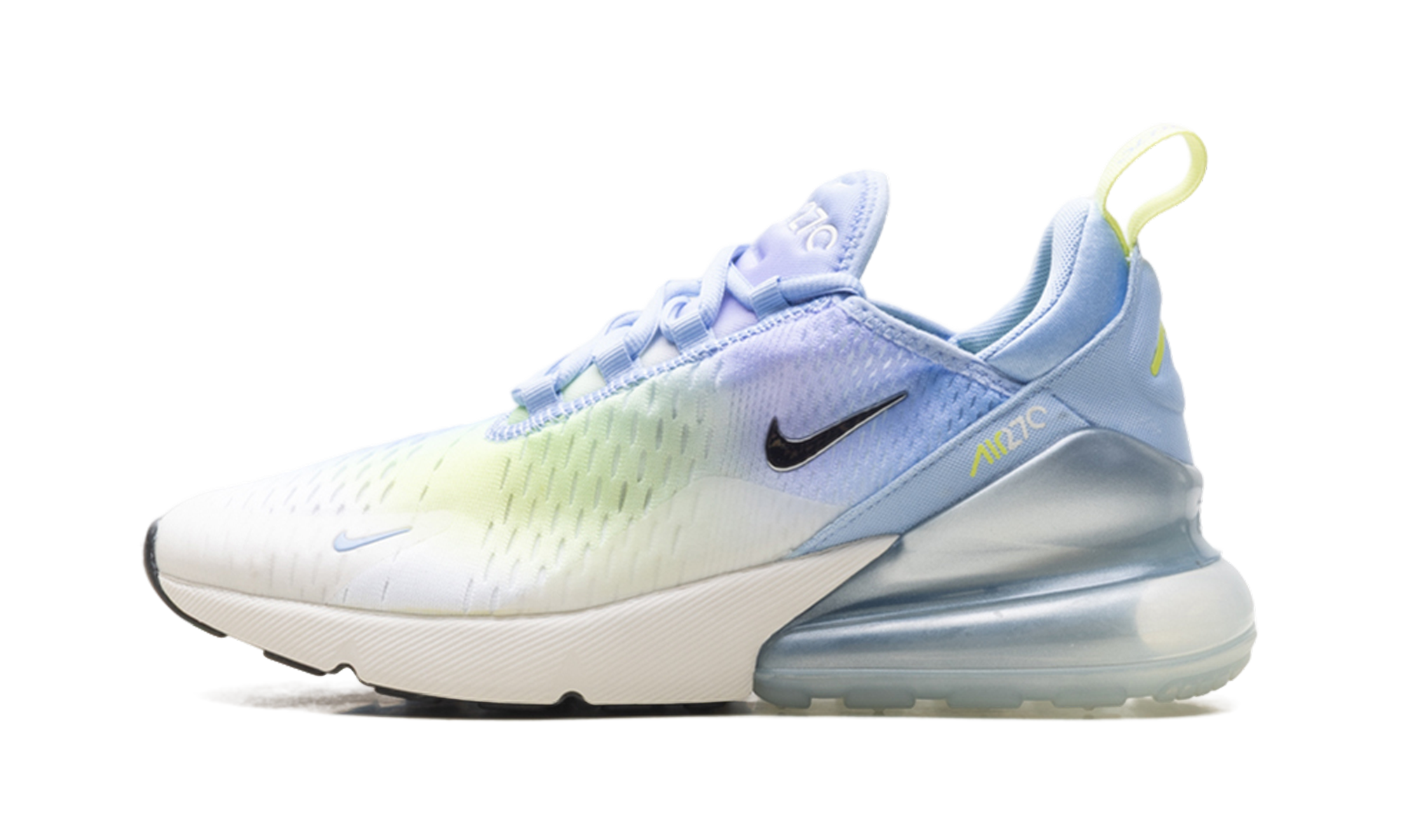 Nike Air Max 270 WMNS Aluminum Hydrangeas Light Lemon Twist Metallic Silver IB7937 468