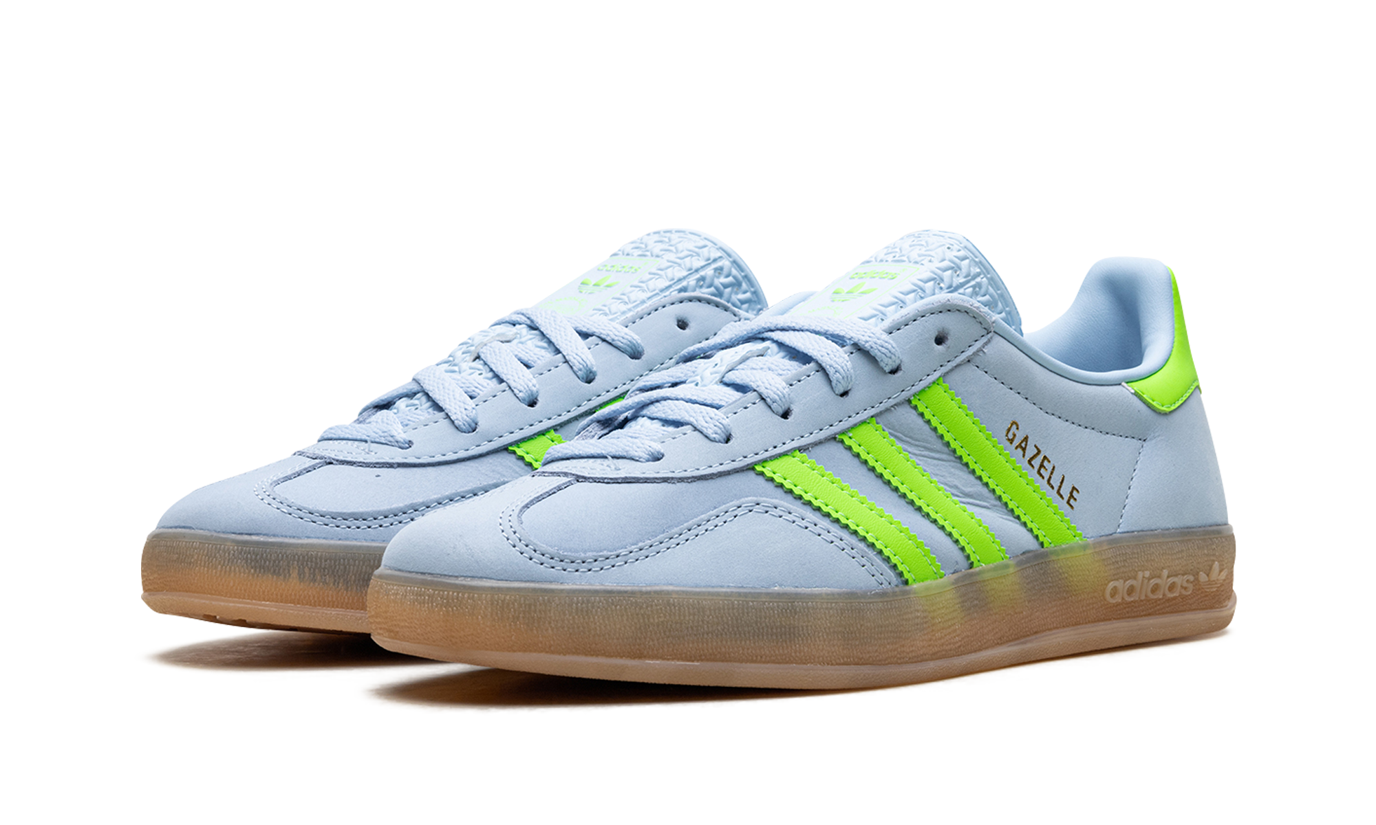 Adidas Gazelle Indoor WMNS Clear Sky Solar Green JI1372