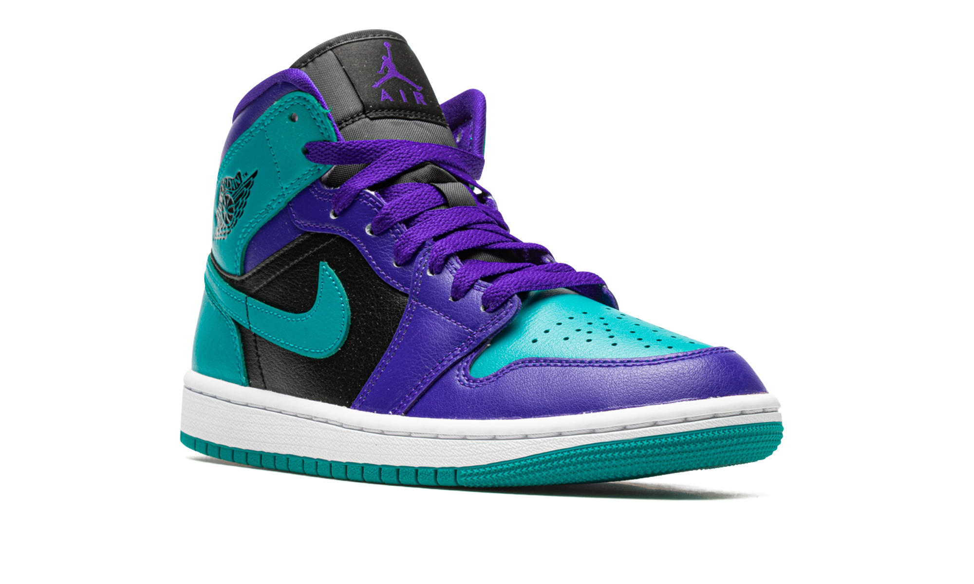 AIR JORDAN 1 MID WMNS Black Grape BQ6472 502