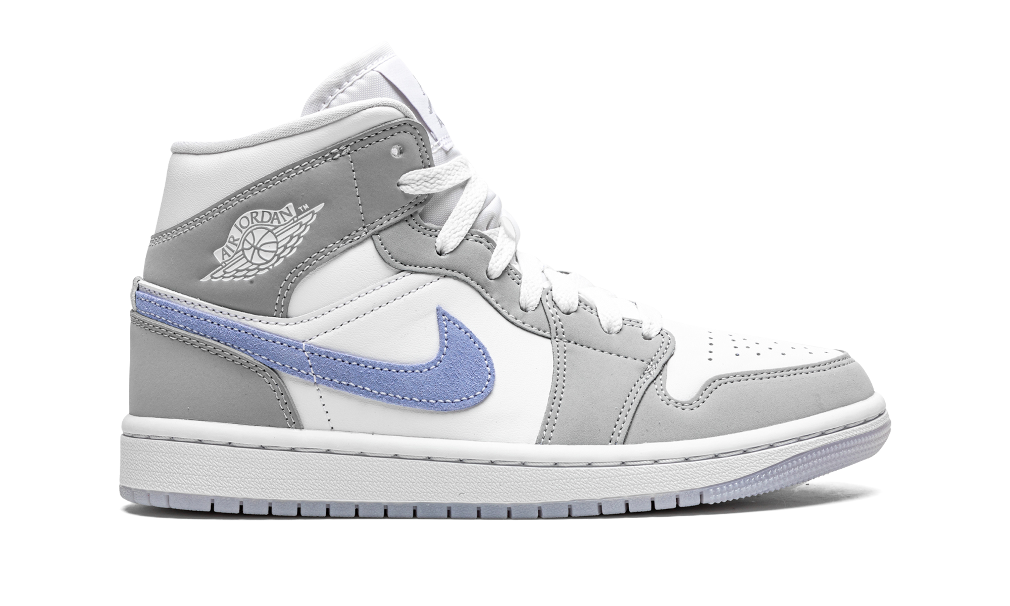 AIR JORDAN 1 MID WMNS Grey Blue BQ6472 105