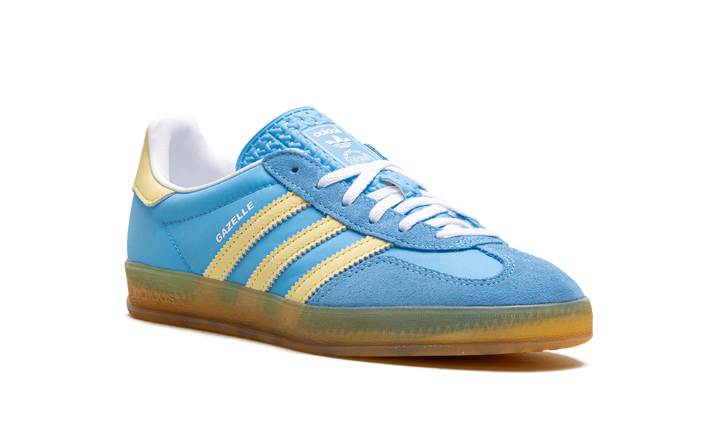 Adidas Gazelle Indoor WMNS Semi Blue Burst Almost Yellow IE2960