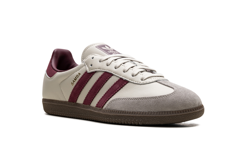 Adidas Samba OG Putty Grey Maroon ID1482