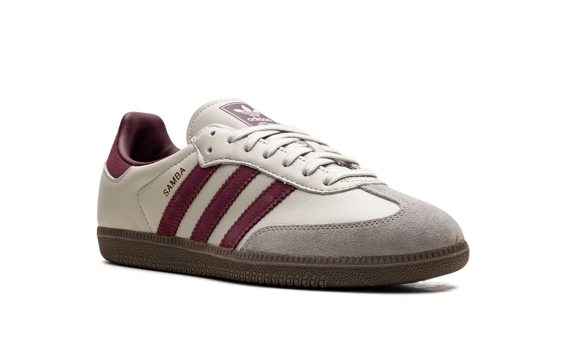 Adidas Samba OG Putty Grey Maroon ID1482